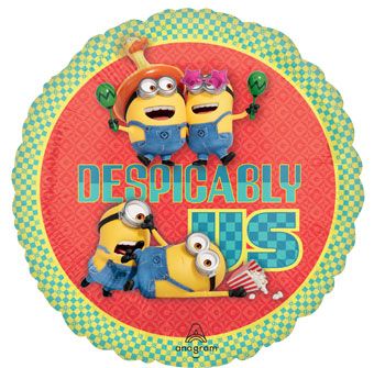 Despicable Me 4 Balloons - 5-Pack - Image 1