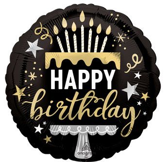 Happy Birthday Balloon - 5-Pack - Image 1