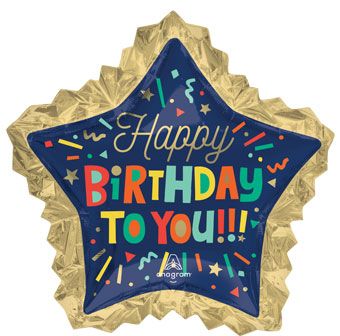 Happy Birthday Balloon - 3-Pack - Image 1