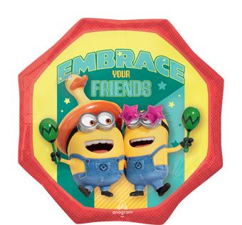 Despicable Me Minions Plates - 3-Pack - Image 1
