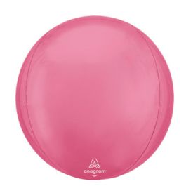 Pink Orb Balloon 16 Inch Foil - General Party Decor - Image 1