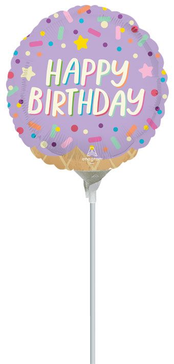 Happy Birthday Balloon - 5-Pack - Image 1