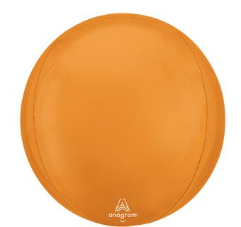 Vibrant Orange Balloons - 3-Pack - Image 1