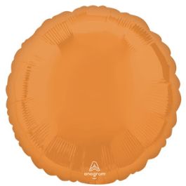 Vibrant Orange Foil Balloon 18 Inch - Image 1