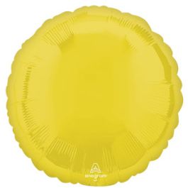 Vibrant Yellow Foil Balloon 18 Inch - Image 1