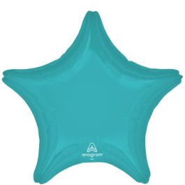 Vibrant Blue Star Balloon 19 Inch Foil - Party Decoration - Image 1