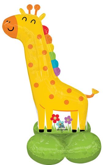 Baby Giraffe Balloon 40 Inch - Party Supplies - Image 1
