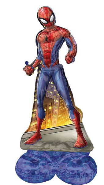 Spider-Man Balloon 54 Inch Foil - Marvel Birthday Party - Image 1