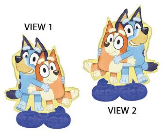 Bluey and Bingo 49" Balloon - Party Decoration - Image 1