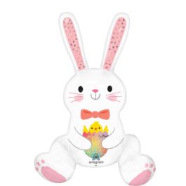 Sitting Bunny Balloon 23 Inch Foil - Air Fill Only - Image 1