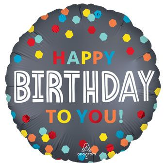 Happy Birthday Balloon - 5-Pack - Image 1