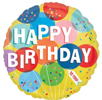 Happy Birthday Balloon - 5-Pack - Image 1