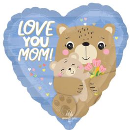 Bear Hug Balloon 18 Inch - 5-Pack - Image 1