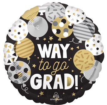 Graduation Balloons - 5-Pack - Image 1