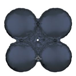 True Navy Foil Balloon 18 Inch - 3-Pack - Image 1