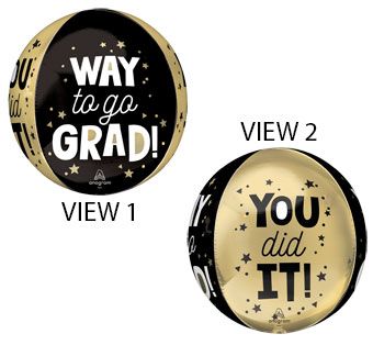 Graduation Balloons - 3-Pack - Image 1