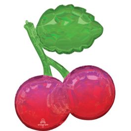 Iridescent Fruity Cherry Balloon 30 Inch Foil - Image 1