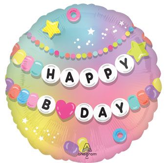 Happy Birthday Balloon - 5-Pack - Image 1