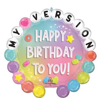 Happy Birthday Balloon - 3-Pack - Image 1
