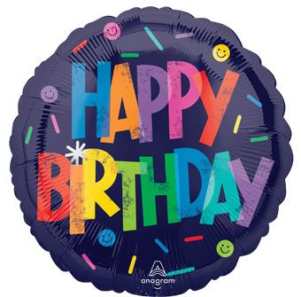 Happy Birthday Balloon - 5-Pack - Image 1