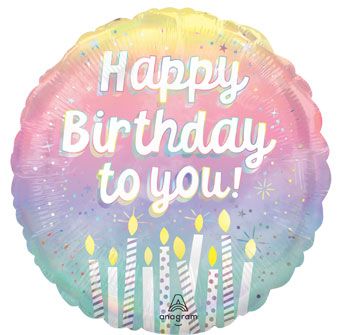 Happy Birthday Balloon - 5-Pack - Image 1