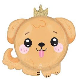 Kawaii Puppy Balloon 21 Inch Foil - Cute Party Decor - Image 1