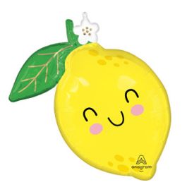 Lemon Foil Balloon 25 Inch - 1 Pack - Image 1