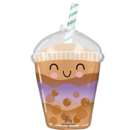 Sippy Friends Boba Tea Foil Balloon 29 Inch - Image 1