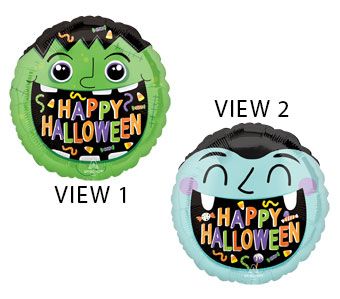 Halloween Monster Balloons - 5-Pack - Image 1