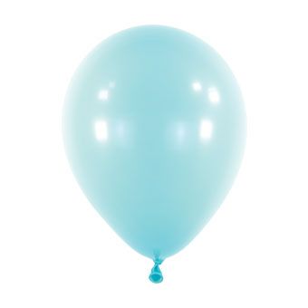 Pastel Blue Balloons - Bag of 100 - Image 1