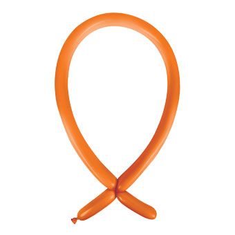 Orange Balloon - Bag of 100 - Image 1