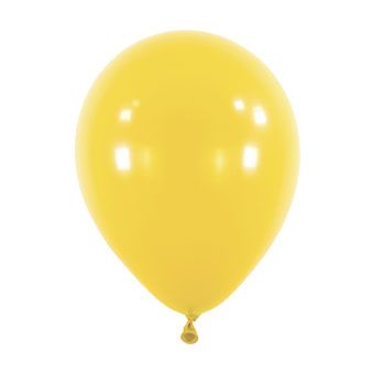 Mustard Balloons - Bag of 100 - Image 1