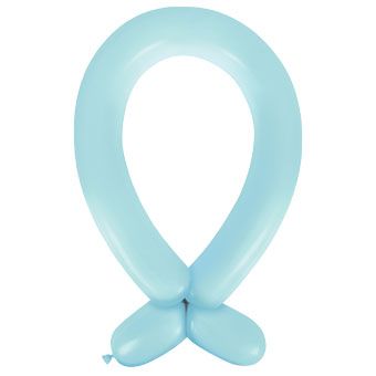 Pastel Blue Balloons - Bag of 100 - Image 1