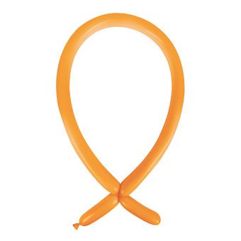 Tangerine Balloon - Bag of 100 - Image 1