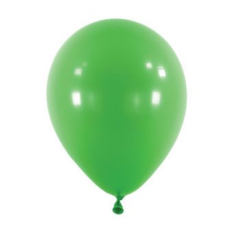 Festive Green Balloons - Bag of 100 - Image 1