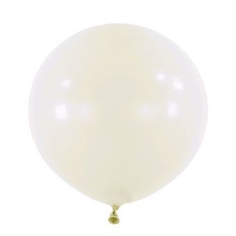 Frosty White Balloon - Party Supplies - Image 1