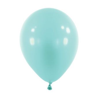 Caribbean Blue Balloons - Bag of 100 - Image 1