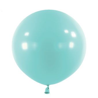 Caribbean Blue Balloon 12 Inch - Party Supplies - Image 1