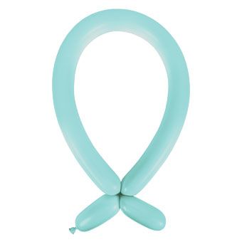 Caribbean Blue Balloons - Bag of 100 - Image 1