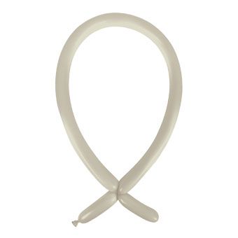 Grey Balloon - Bag of 100 - Image 1