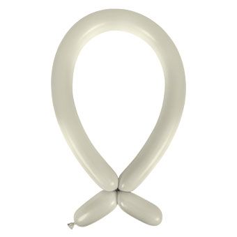 Grey Balloon - Bag of 100 - Image 1