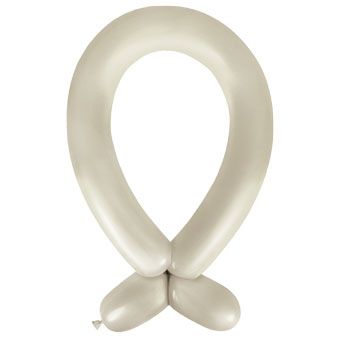 Grey Balloon - Bag of 100 - Image 1