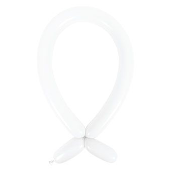 White Balloon - Bag of 100 - Image 1