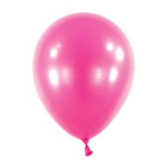 Hot Pink Balloons - Bag of 100 - Image 1
