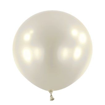 Metallic Silver Balloon - Party Supplies - Image 1