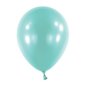 Caribbean Blue Balloons - Bag of 100 - Image 1