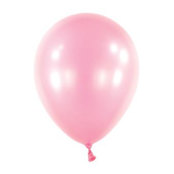 Pretty Pink Balloons - Bag of 100 - Image 1