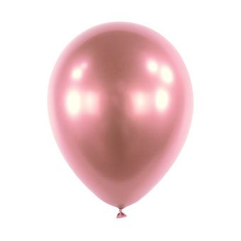 Rose Gold Satin Luxe Balloons - Bag of 100 - Image 1