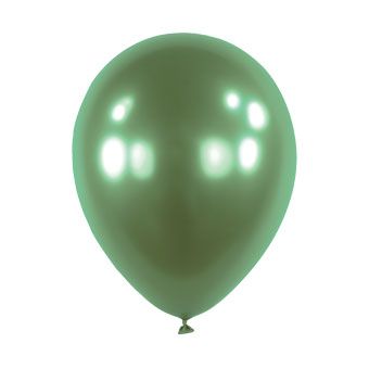 Palm Leaf Green Balloons - Bag of 100 - Image 1