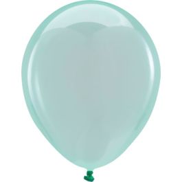 Crystal Green Balloons 5 Inch - 100 Count Latex Balloon Pack - Image 1